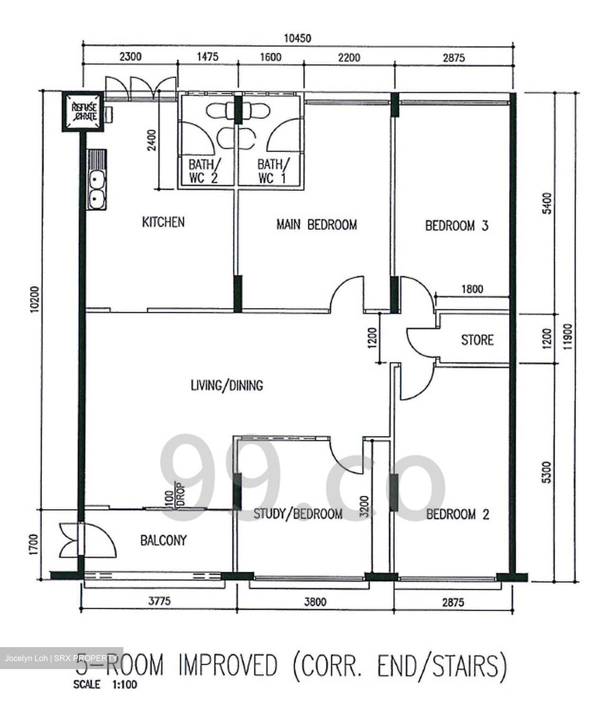 Blk 117 Teck Whye Lane (Choa Chu Kang), HDB 5 Rooms #635111781